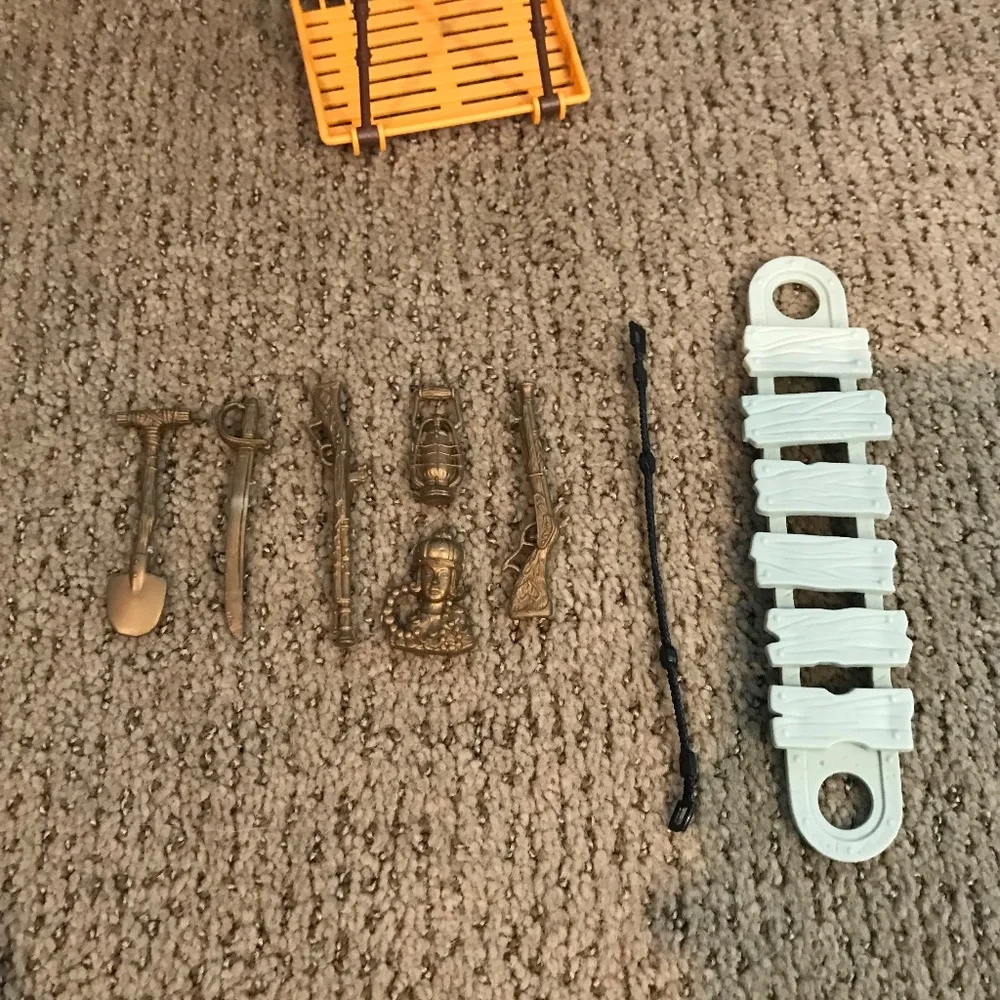 True Heroes Pirate Ship and Action Figure Toy Lot